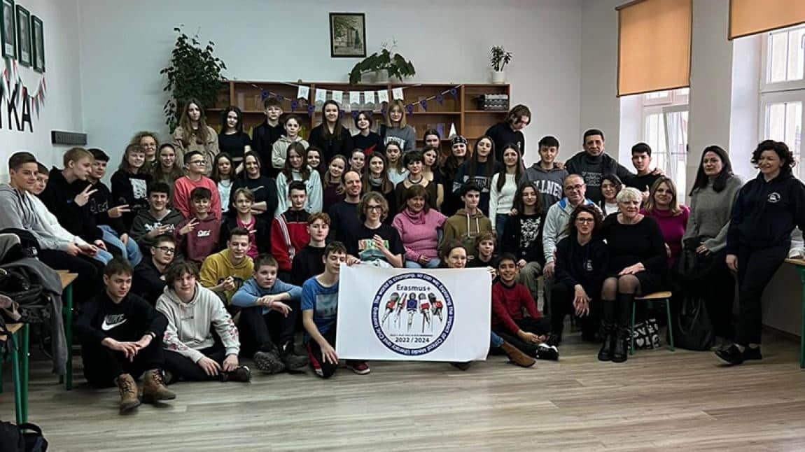 erasmus+ projemizin üçüncü hareketliliği için Polonya'dayız